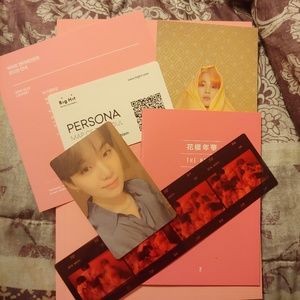 BTS photobook and photocard